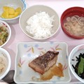 ６月３日昼食(白身魚の山椒焼き) #病院食