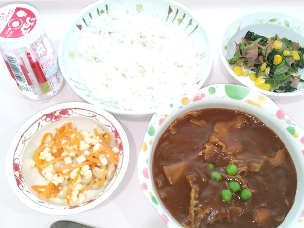 ７月１０日昼食(ハヤシライス) #病院食