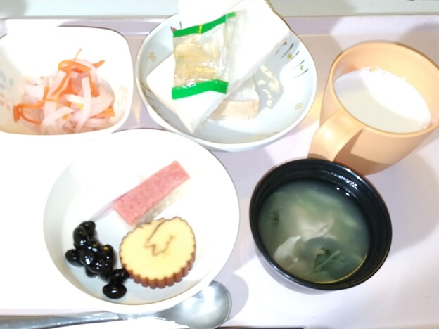 １月１日朝食(おせち) #病院食