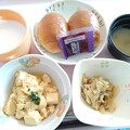 ５月５日朝食(高野豆腐の玉子とじ) #病院食