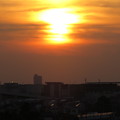 写真: IMG_6408　猛暑をもたらした太陽の夕