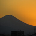 写真: 門出を祝う富士