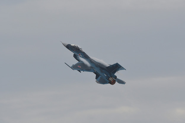 Photos: F-2A、ガチな機動飛行･･･1