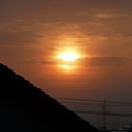写真: 朝の太陽