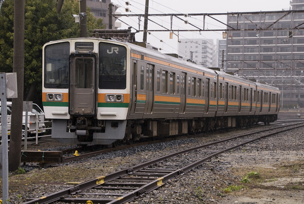 三岐鉄道へ211系入線