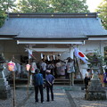 写真: 山名神社神殿