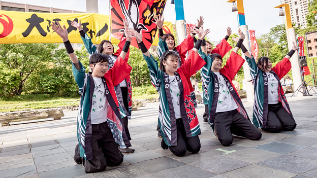 大阪メチャハピー祭プレイベント2022　鴫野踊り隊レッツシギンズ