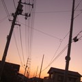 写真: 夕日
