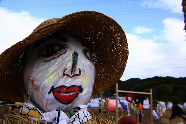 写真: お百姓さんかかし 里美かかし祭2013