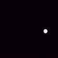 写真: 十三夜月と木星