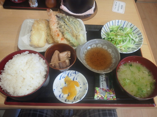 天ぷら定食2