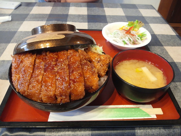 写真: ソースカツ丼4
